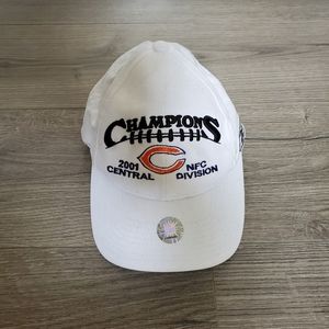 VTG Reebok Chicago Bears 2001 Central Division Champions Hat